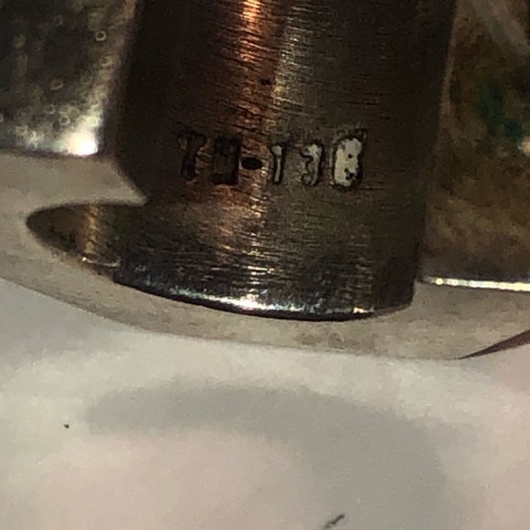 𝅺vintage Taxco Sterling Silver Open Lug Nut Stud Earrings .6” - Picture 4 of 6